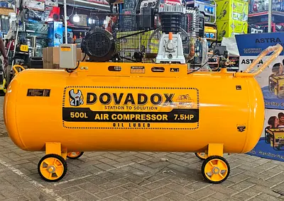 DOVADOX 500L Air Compressor 7.5HP - Large Industrial Tank