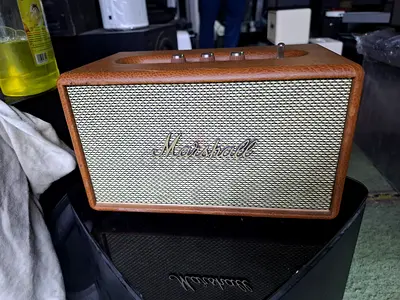 Marshall Acton III Bluetooth Speaker, Brown