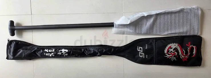 Dragonboat carbon paddle / with protective cover