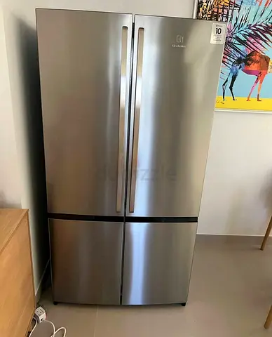 Electrolux 4 doors fridge and freezer new model slightly used