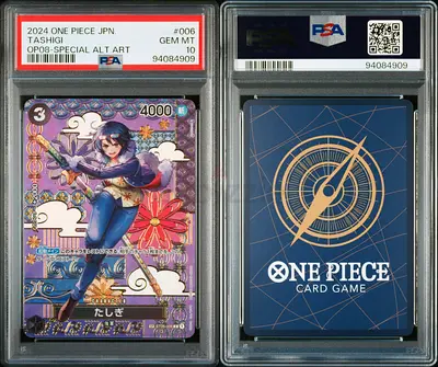 One Piece Tashigi JP #006 PSA 10