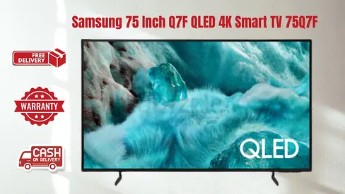 Samsung 75 Inch Q7F QLED 4K Smart TV 75Q7F - New