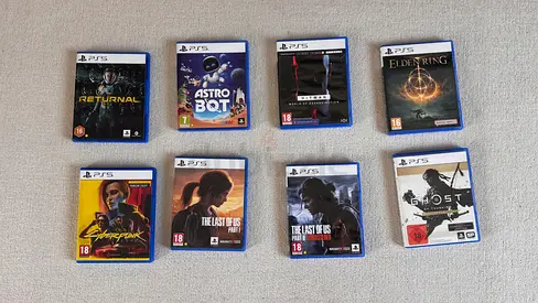 Bundle of 8 PS5 Games – Various Titles, Flawless new Condition