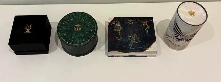 Tomorrowland Winter Treasure Boxes (2023-2026 Collection) – Mint Condition