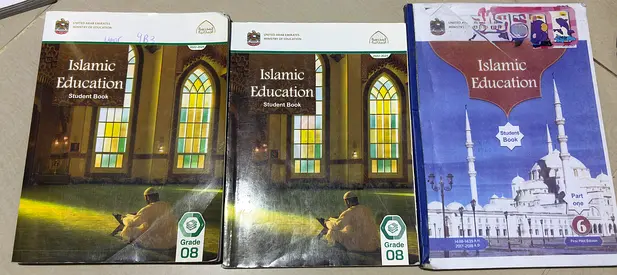 Set of 3 Islamic Education Student Books – Grade 6  Grade 8