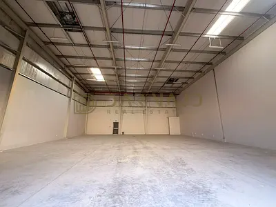 Warehouse for rent with High Voltage in Al Sajaa