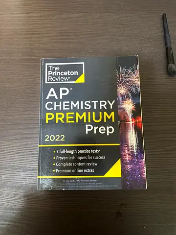 AP Chemistry Premium Prep 2022 - The Princeton Review (used)