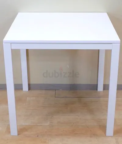 IKEA White square dining/kitchen table - compact 75x75cm, very good condition