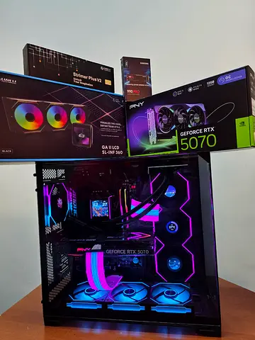 Ryzen7-9800X3D RTX 5070 OC Gaming PC