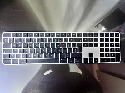 Apple Magic Keyboard 2 Black with Numpad  Touch ID A2520 Bluetooth Rechargeable COD Available