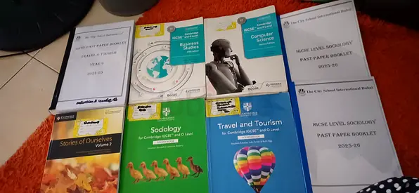 Year 9 yaer 10 year 11(grade 8,9,10) books neat and clean with past papers