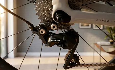 Strauss Speed Pro Disc Brake Cement Gray Shimano 105 48cm

Carbon light wheigh roadbike.
Disc Brake