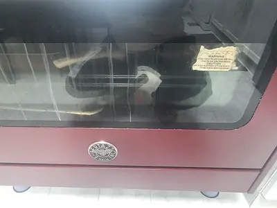 Bartozoni italian built-in electric oven in excellent condition (maroon exterior)