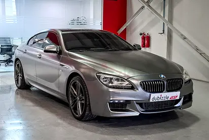 AED 2399/month | 2015 BMW 6-Series 650i | GCC Specs | Ref#493491