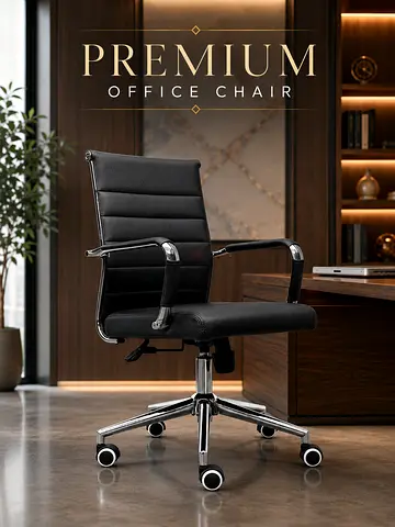 Premium Office Chair Collection – High Back, Medium Back  Visitor Chair Black