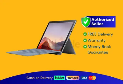 Microsoft Surface Pro 7 - 12.3 inch Touch Screen - Warranty - Free Delivery
