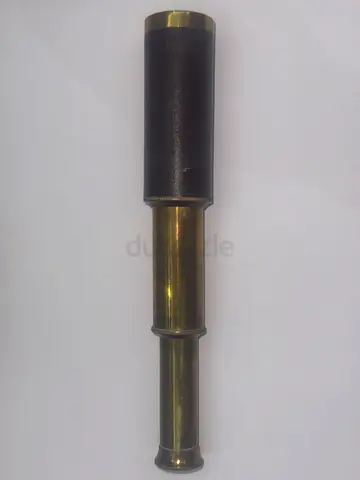 Vintage Style Brass Handheld Spyglass Telescope – Decorative Nautical Piece