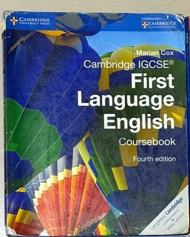 Cambridge IGCSE First Language English Coursebook (4th Edition) - Marian $%