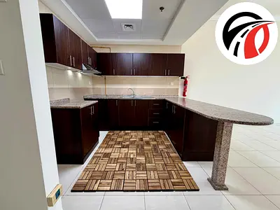 Ready to move spacious Barari view 1bhk available 62k