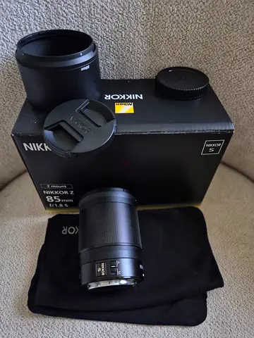 Nikkor Z 85mm f1.8S lens Nikon