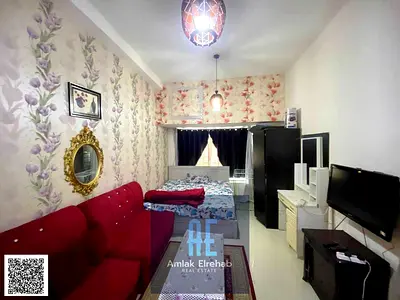 Studio apartment for monthly rent in Al Luluah Towers, Ajman