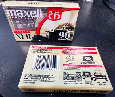 Maxell XLII 90- HIGH BIAS AUDIO CASSETTES