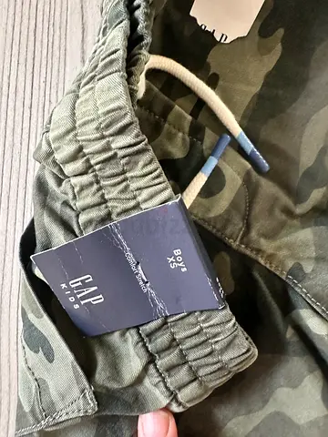 GAP Kids Boys Camo Jogger Pants - Size XS