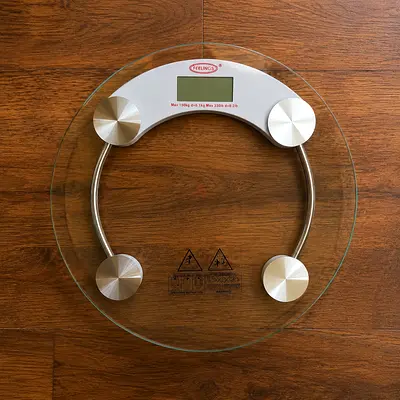 Glass Digital Bathroom Scale - Working, Good Condition
