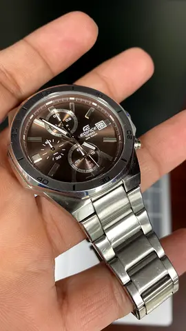 Casio Edifice Stainless Steel Mens Chronograph Watch - Good Condition