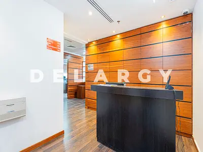 Premium Wood-Finished Office | Lake View
