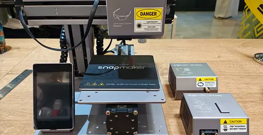 Snapmaker Desktop Laser Module with Controller and 3D machine