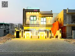 Villa with two street frontages (front and back) next to El Helw Police Station and Azha Compound. G