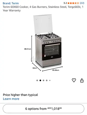 Cooker in Excellent condition for sale