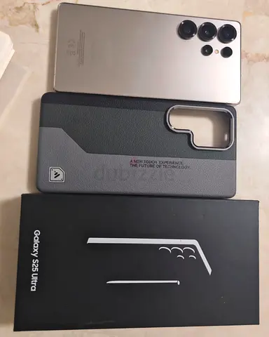 Samsung Galaxy S25 Ultra (Silver) with Box and Case - Good Condition