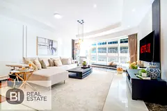 Furnished 3BR Apartment | Marina &amp; City Views | Al Seef Tower, Dubai Marina