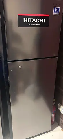 Hitachi double-door refrigerator - good condition