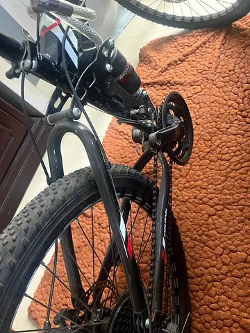 Used black mountain bike - good condition
