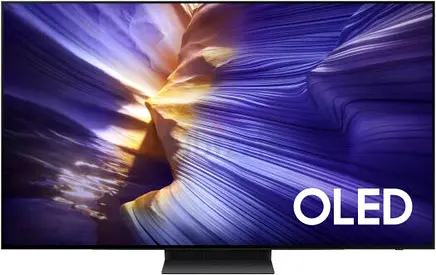 Samsung 77 Inch OLED TV, S90F, 4K, NQ4 AI Gen3 Processor, 4K AI Upscaling Pro, OLED HDR+, Motion Xce