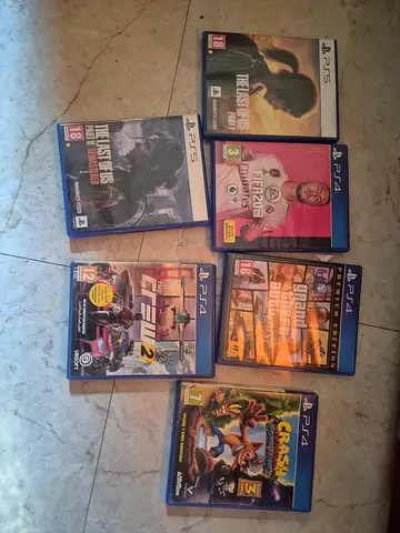 Ps5 and ps4 cd games bundle or separate (open for negotiation)