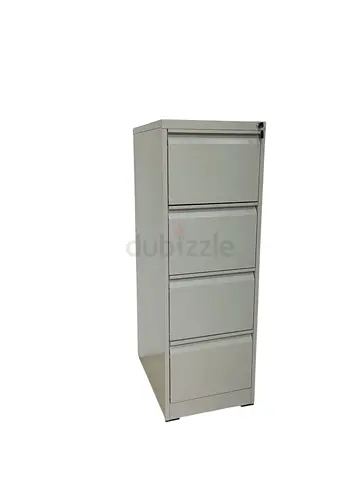 4 Drawer Metal Filing Cabinet with Lock