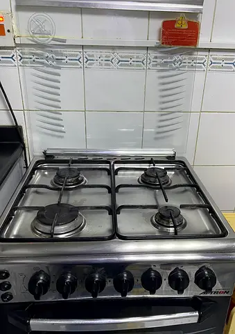 Aftron 4 Burner Gas Cooking Range