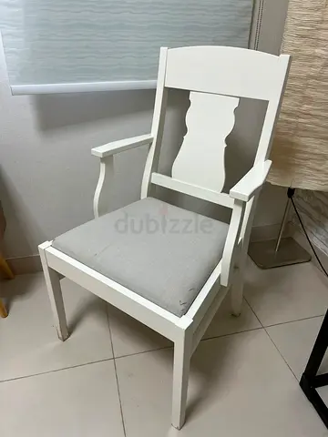 White strong chair
