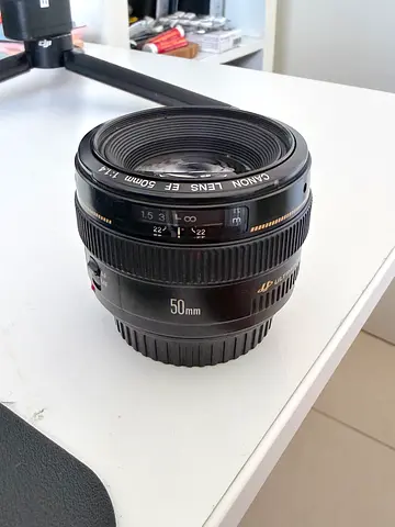 Canon EF 50mm f/1.4 Prime Lens - Good Condition