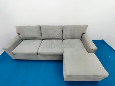 Excellent condition cratebarrel lshape sofa