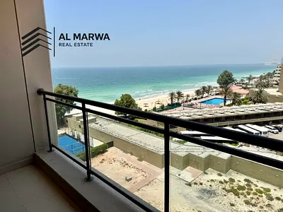 Beach View || Luxurious 2BR + Maids Room || Chiller Free || Private Beach Access || Parking Free