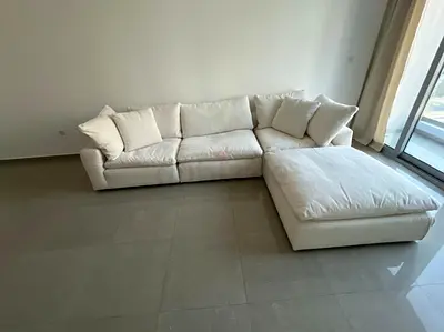 4 peice feather filled sofa