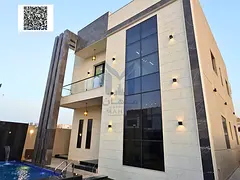 Brand-New Luxury Villa with Private Swimming Pool for Sale | Al Zahya, Ajman