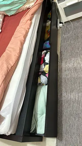 King size bed with mattress