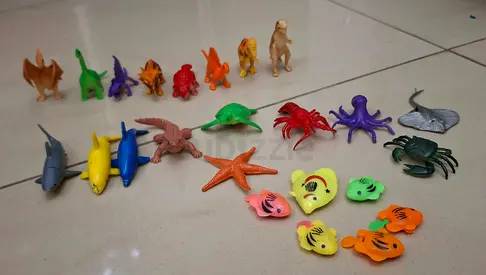 Dinosaurs and Sea Animals toys
