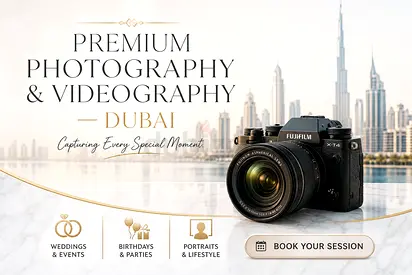 Capture Your Best Moments in Dubai! Professional Photo  Video Services